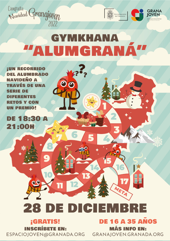 Navidad Granajoven. GYMKHANA ALUMGRAN